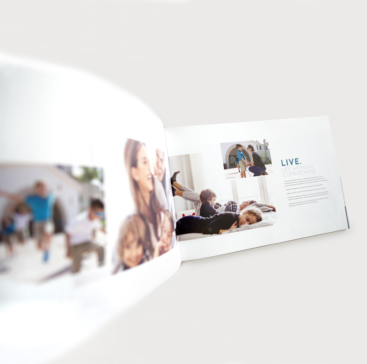 Lennar — Urbana brochure lifestyle spread