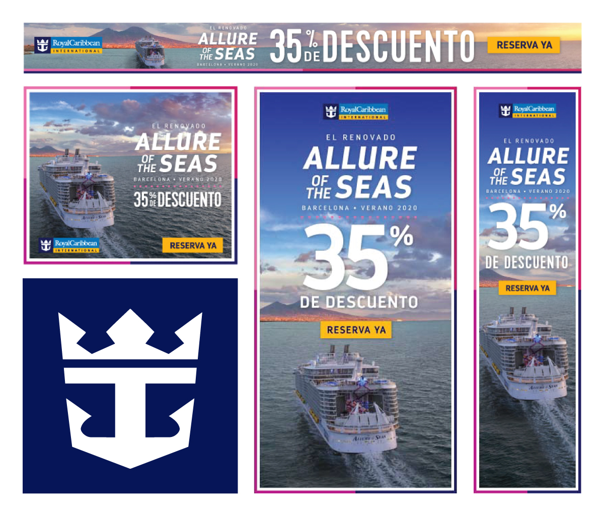 RCI — Allure of the Seas Banner Campaign System
