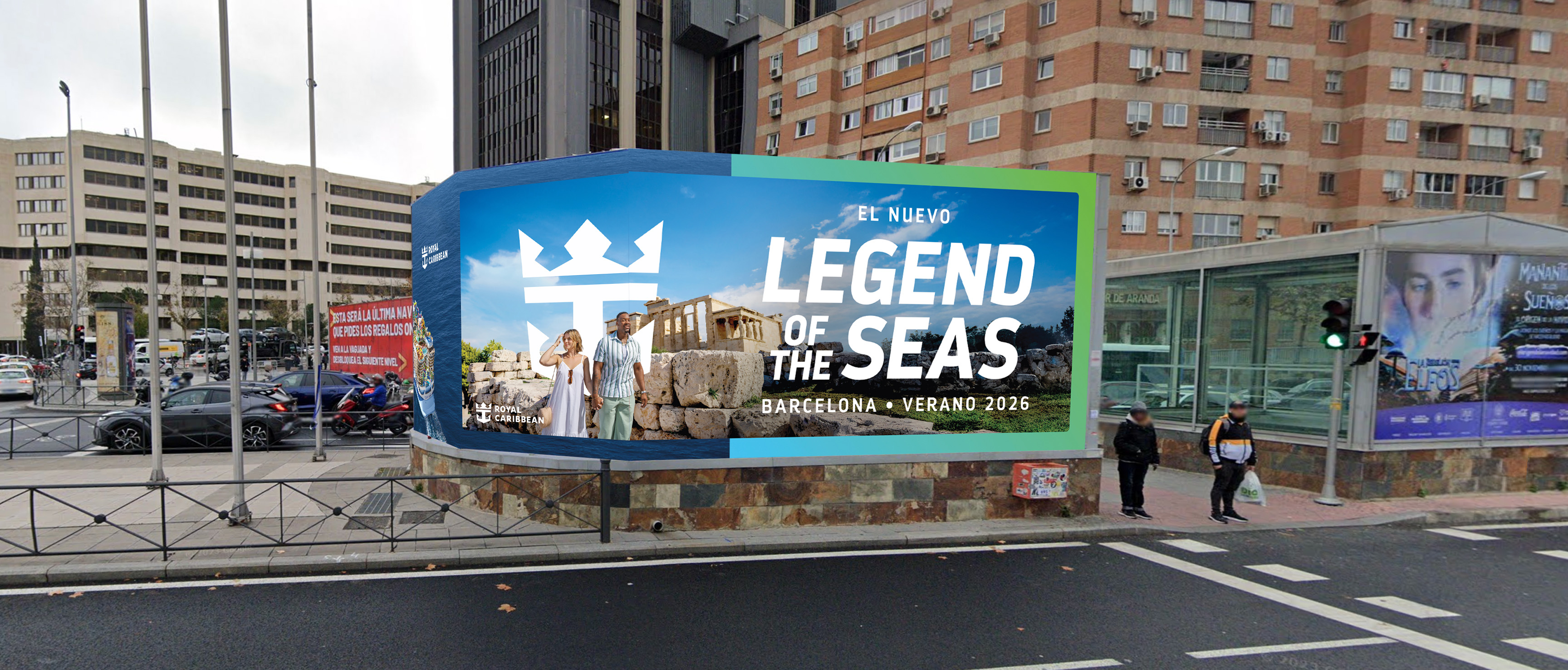 RCI — DOOH Spain container wrap mockup