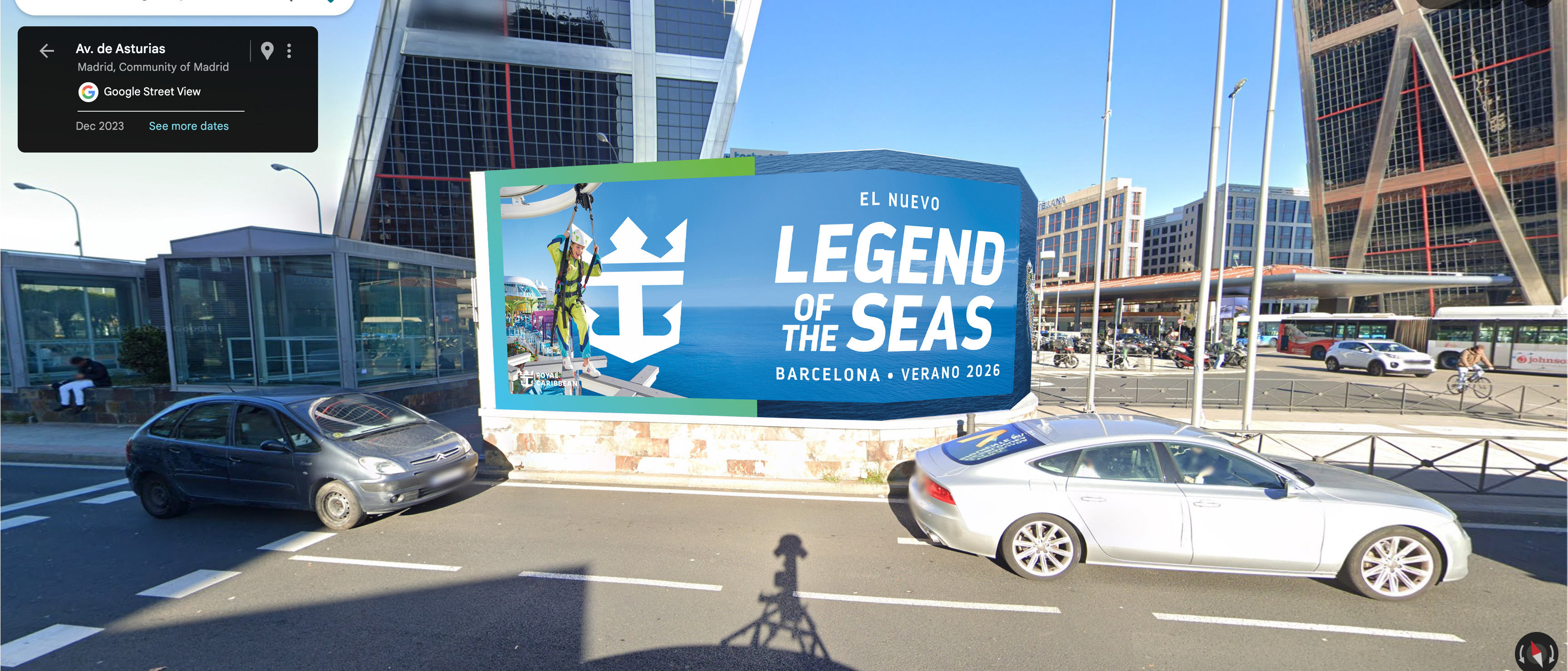 RCI — DOOH Spain container wrap alternate