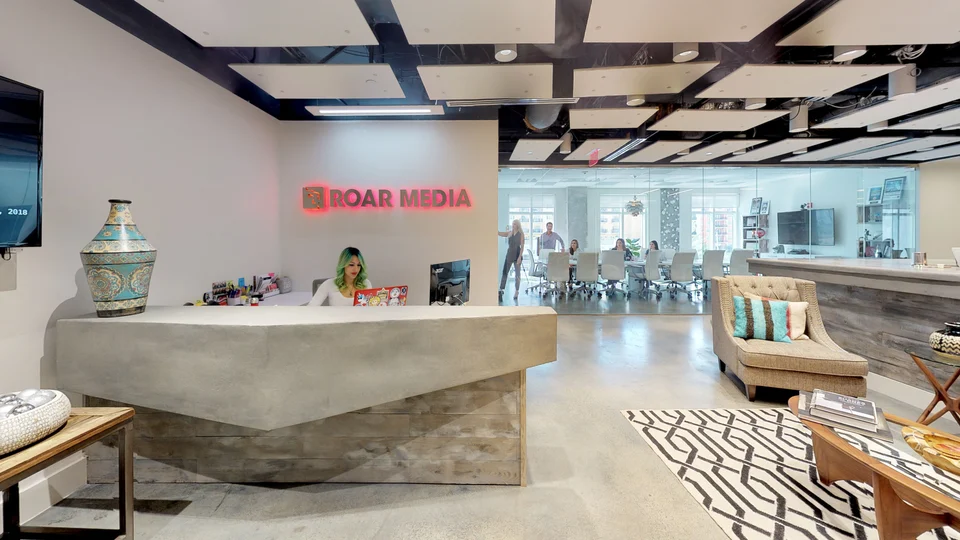 Roar Media — Office lobby